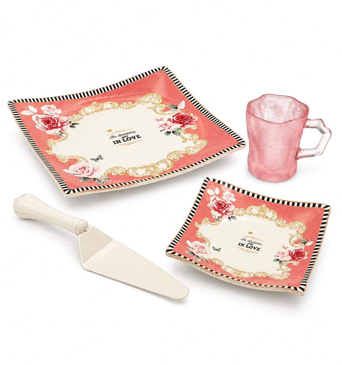 Elegant Cake Serving Bundle – 14 Pieces
