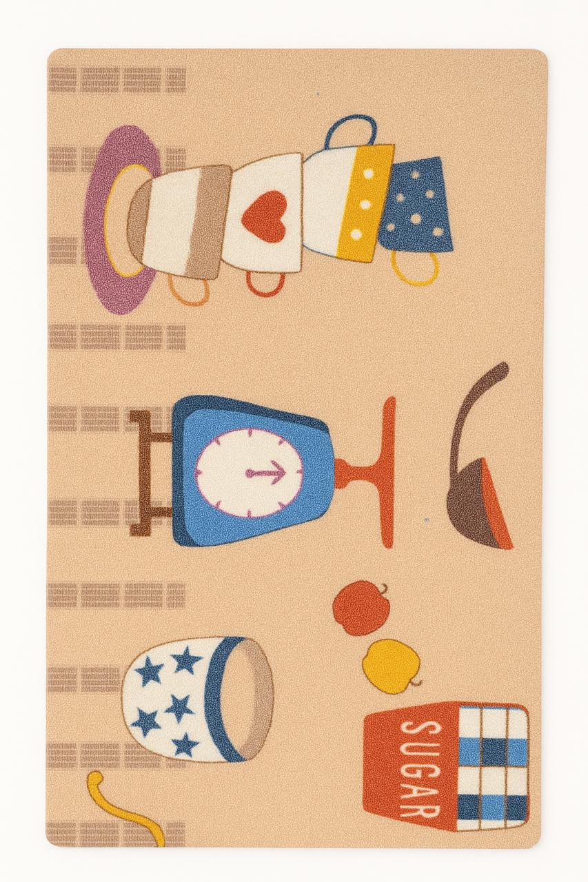 Colorful Coffee & Kitchen Essentials Mat - 45*120