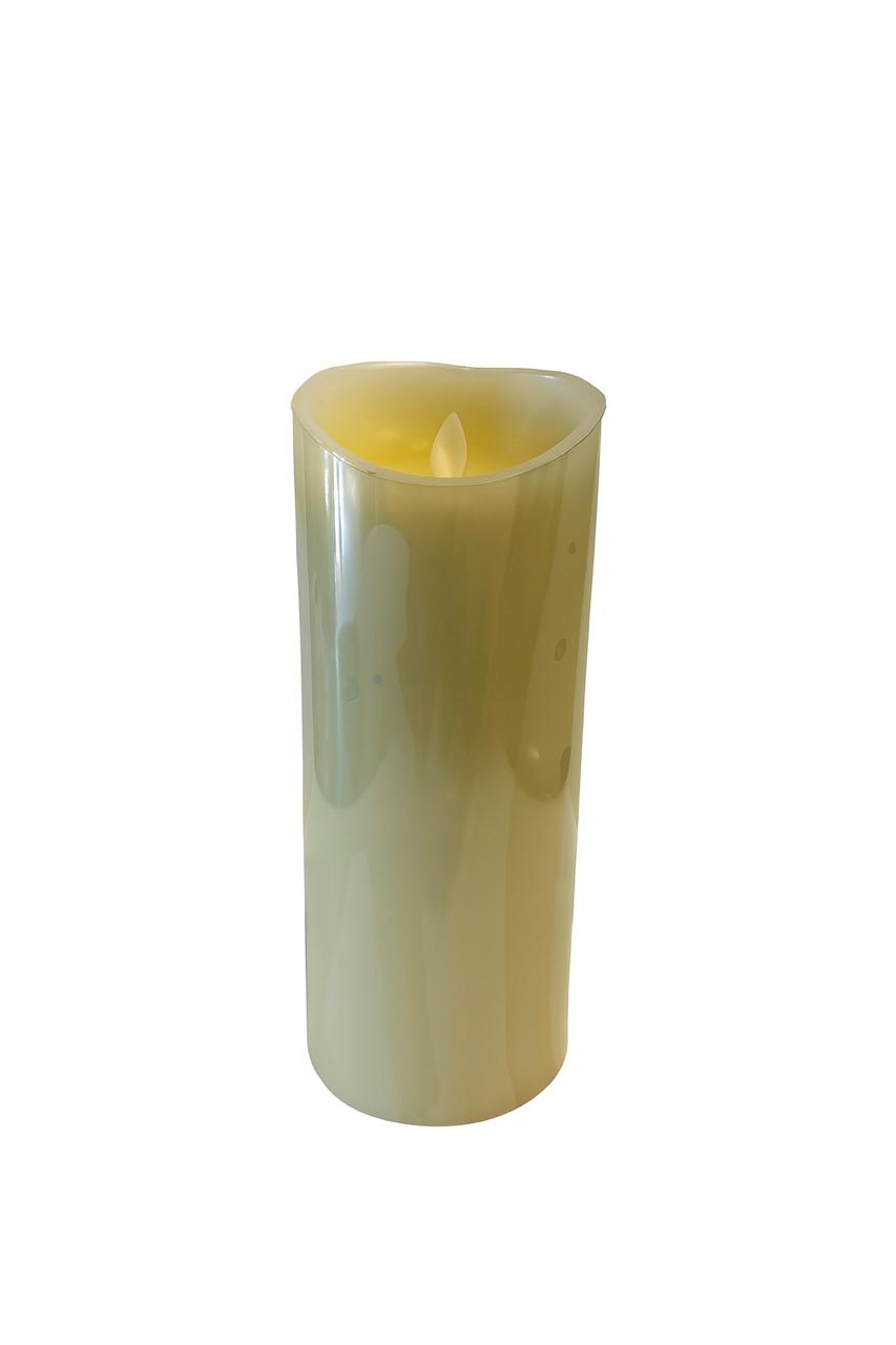 Ivory LED Pillar Candle