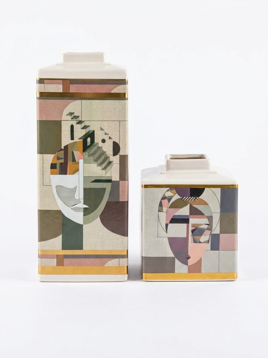 Abstract Art Vases