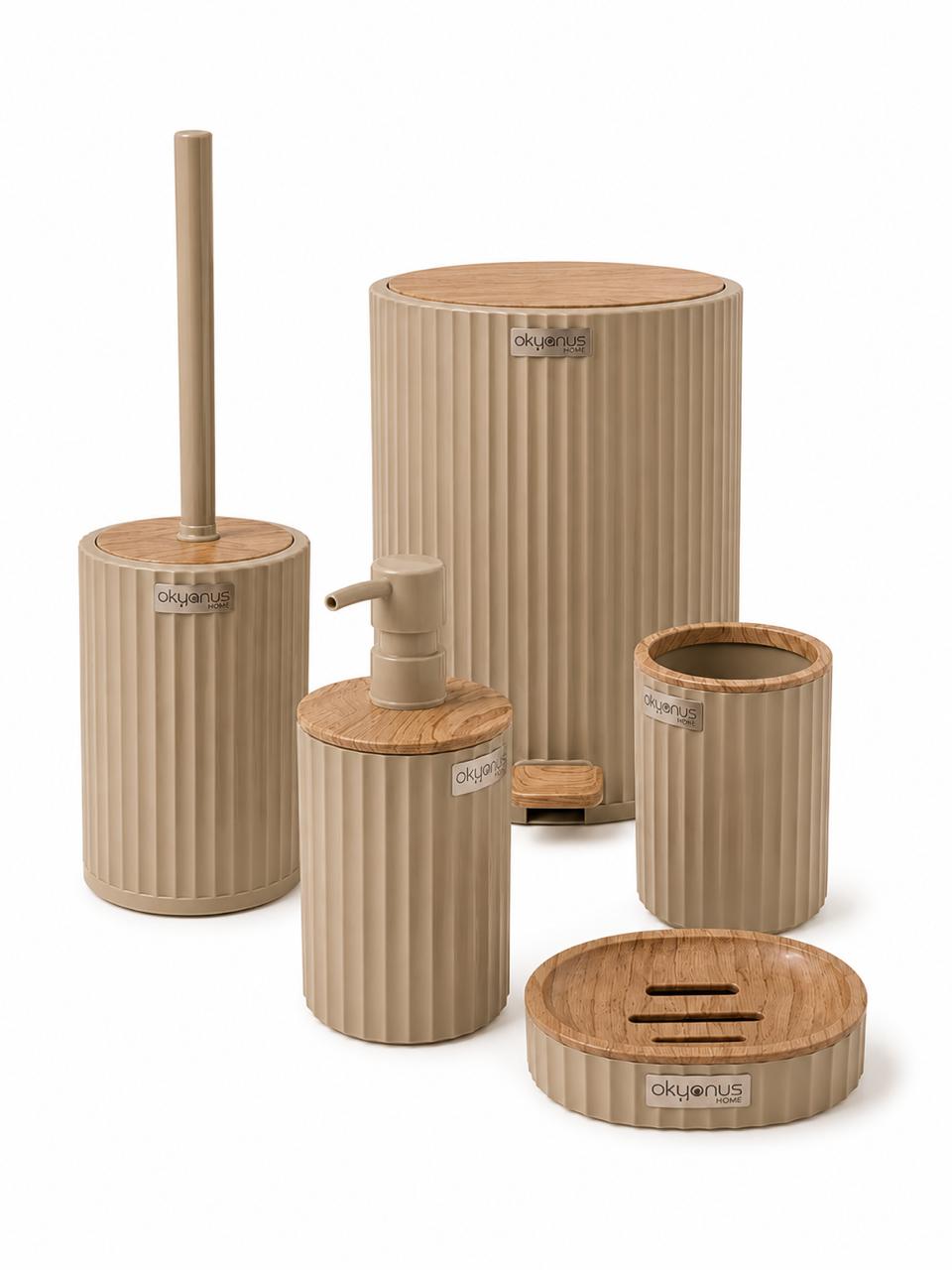 5-Piece Bathroom Accessories Set