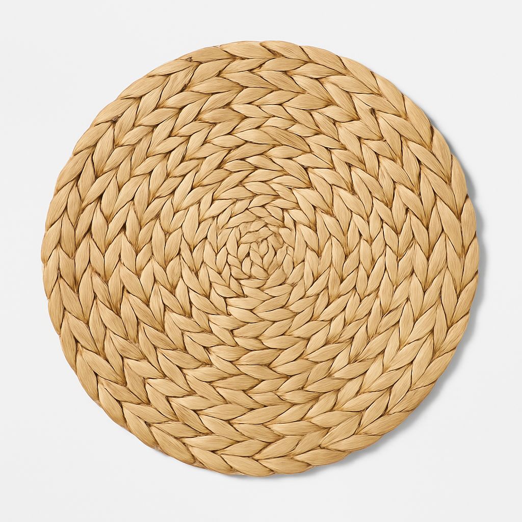 Braided Water Hyacinth Placemat