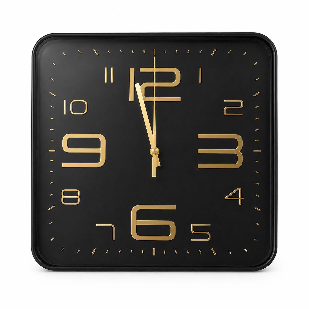 Modern Square Wall Clock - 33*33cm