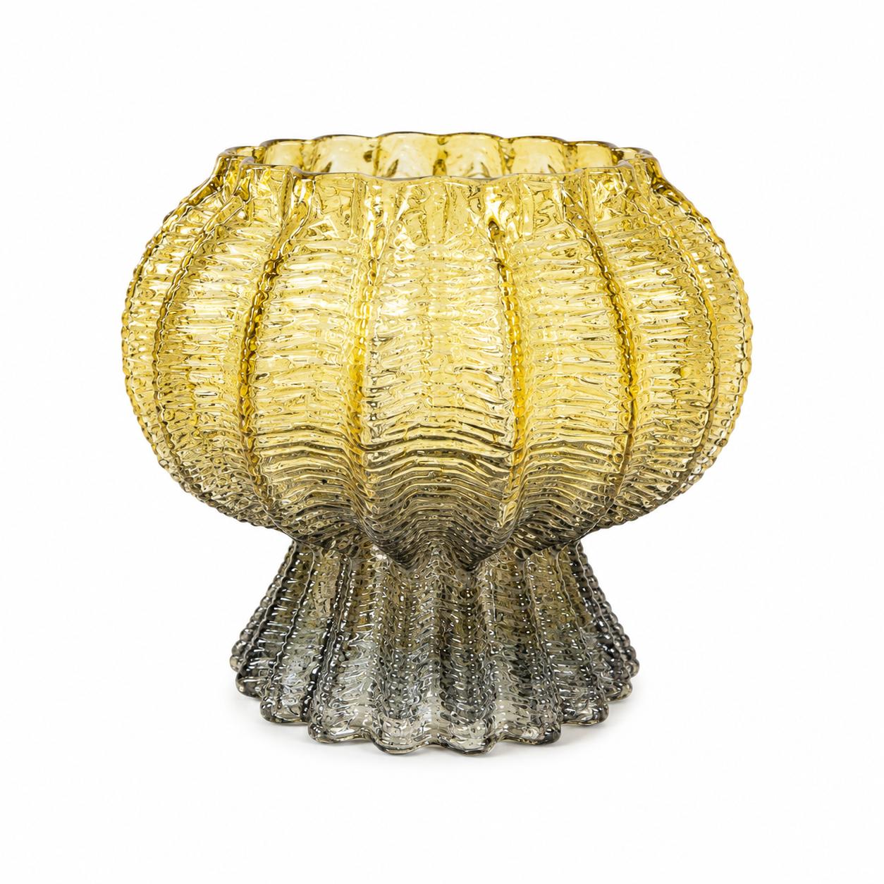Decorative Glass Bowl - 18cm