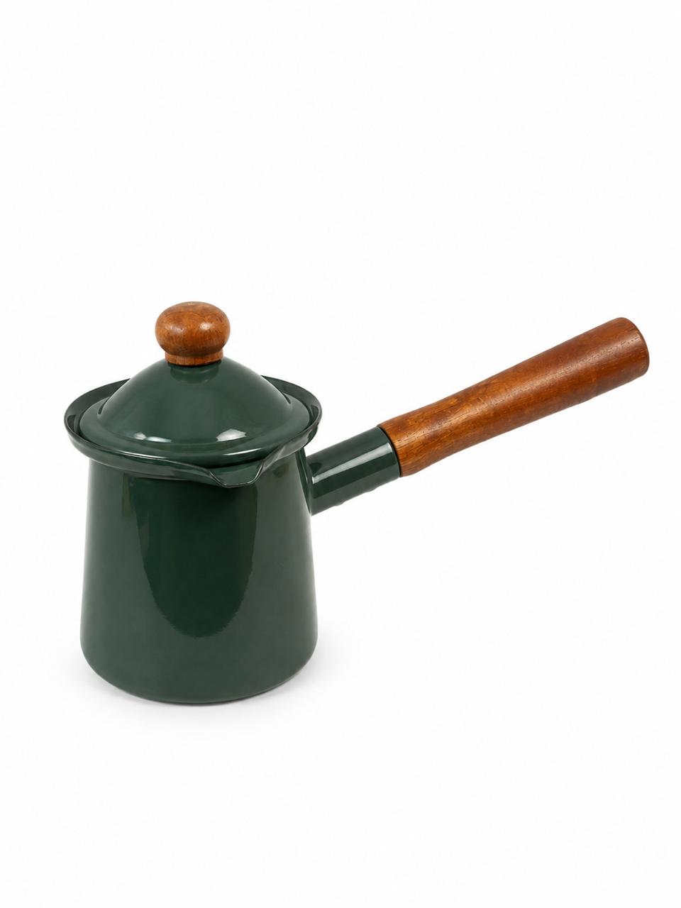 Classic Long-Handle Coffee Pot with Lid