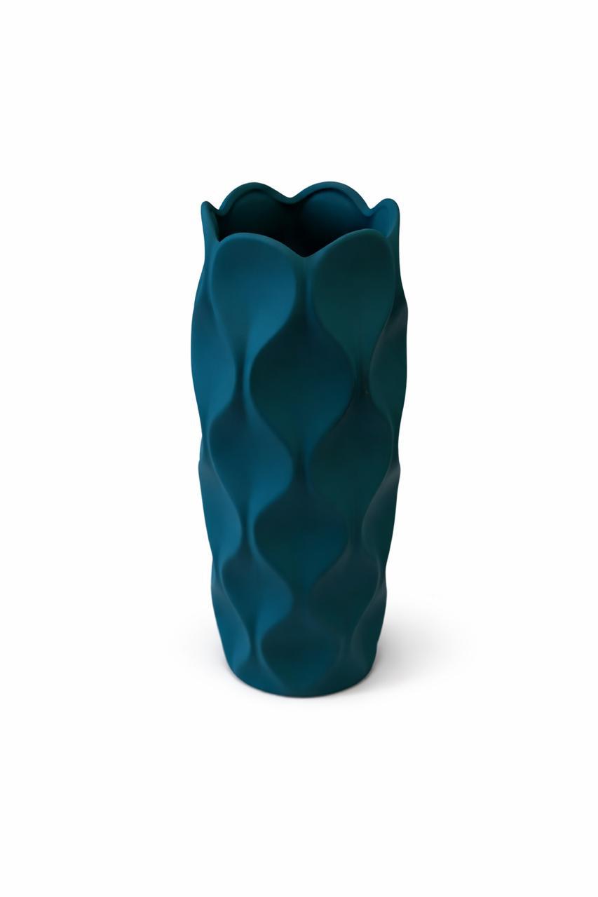 Sculpted Wave Vase