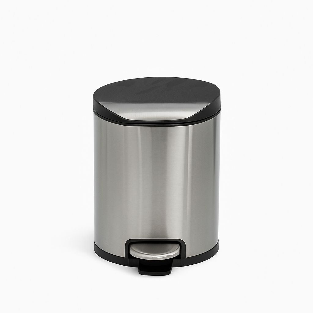 Stainless Steel Pedal Bin – 5L