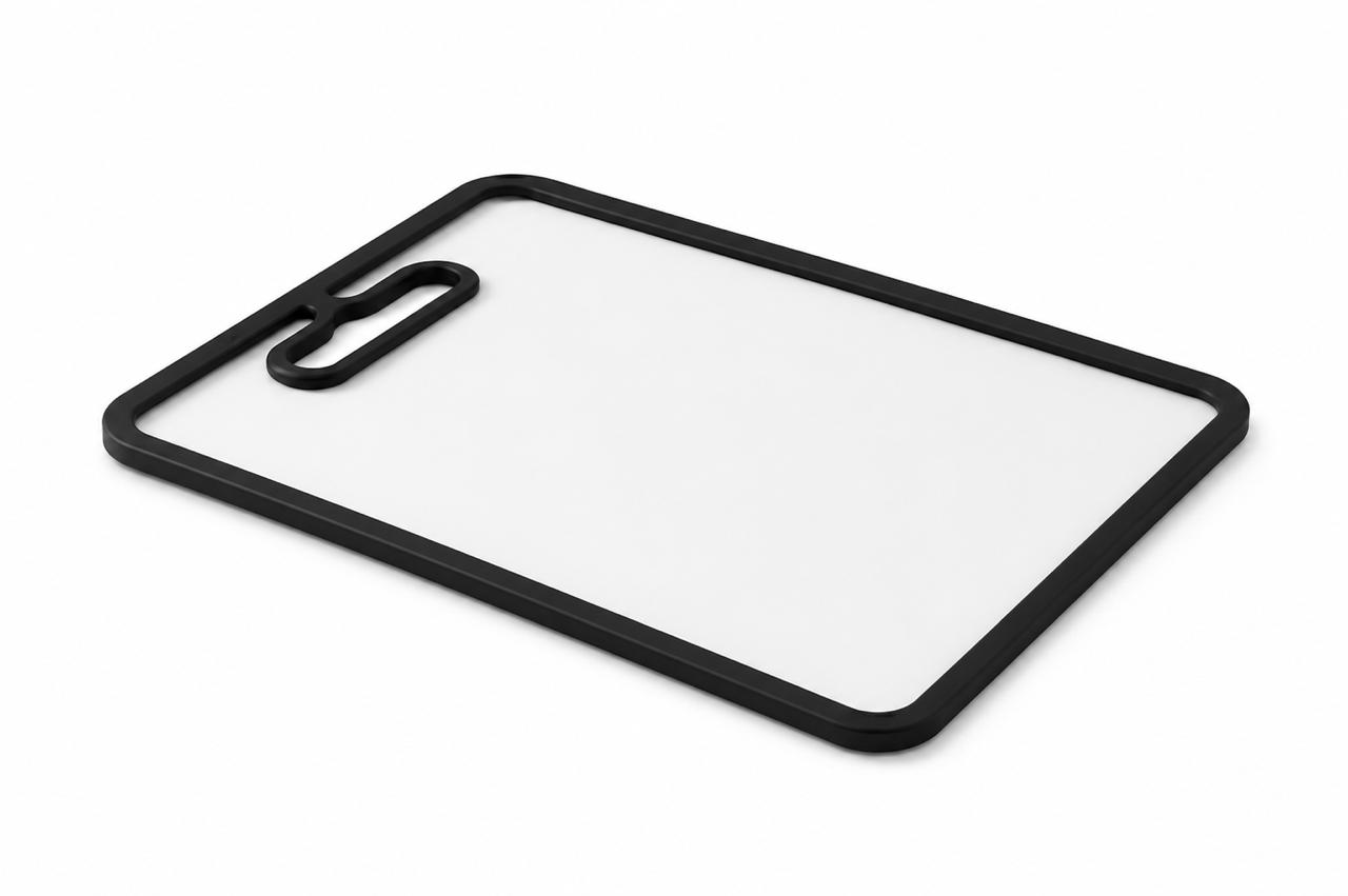Glass Cutting Board with Handle (38x28cm)