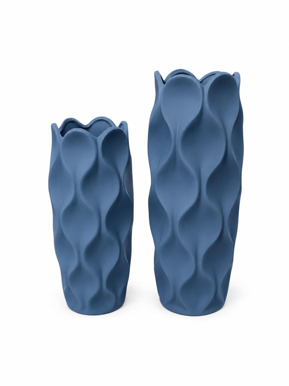 2-Piece Decorative Vase Set - 25/30cm