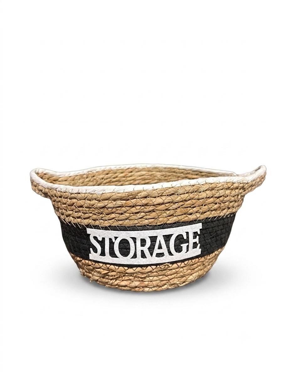 Handwoven Ash Storage Basket