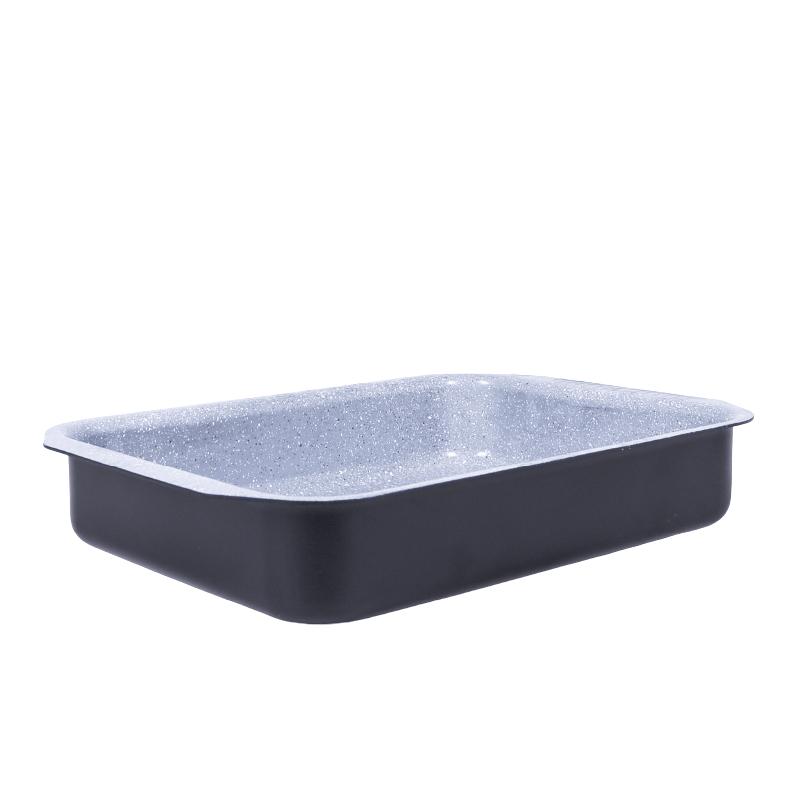 Dosthoff Non-Stick Rectangular Roasting Pan – Granite Finish