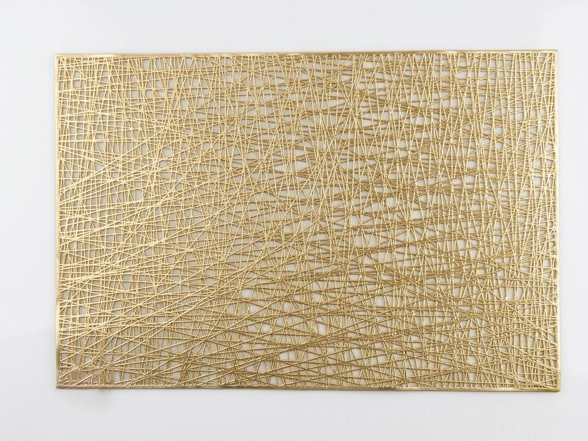 Elegant Gold Sous Plat (12pcs)