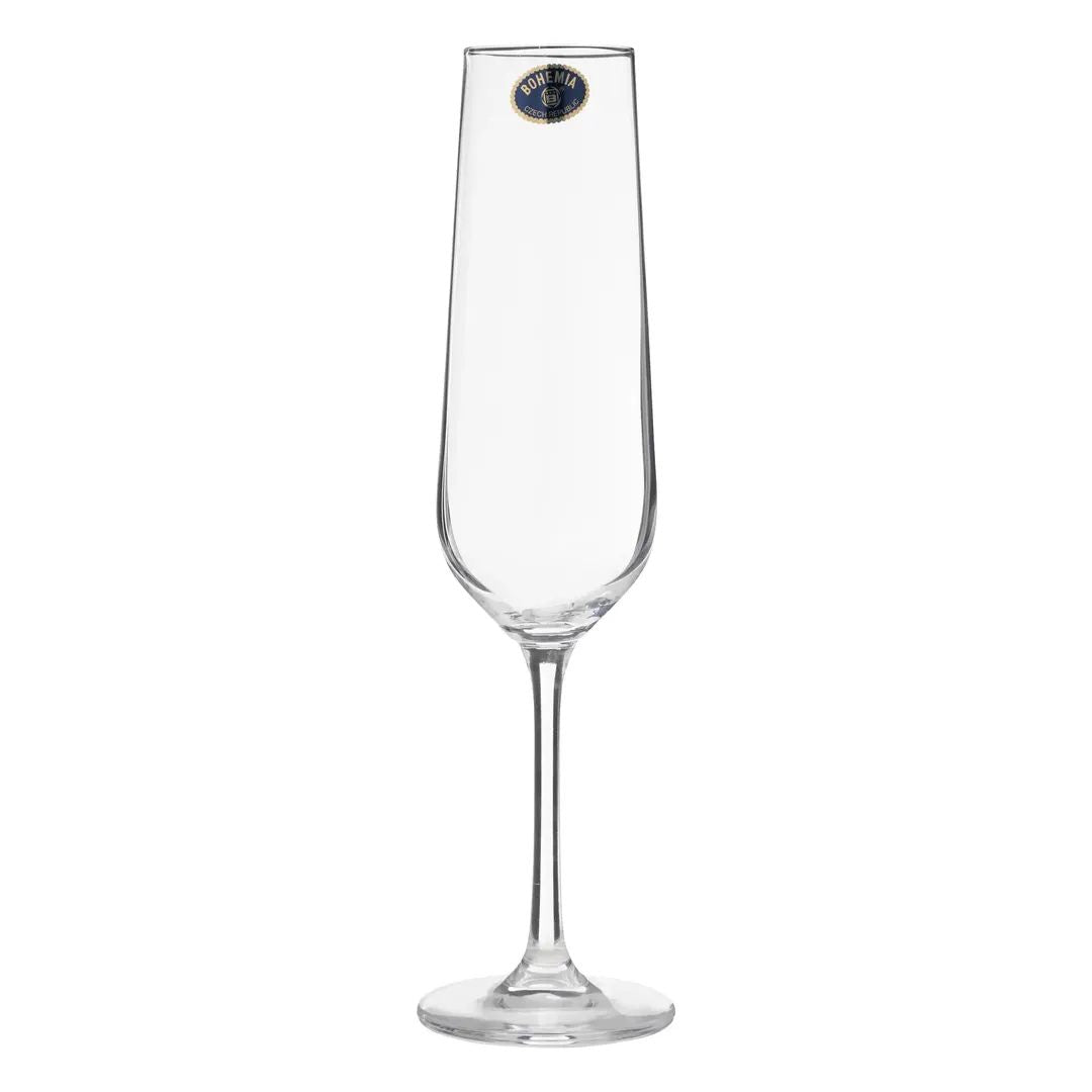 Bohemia Crystal Champagne Flutes – Set of 6