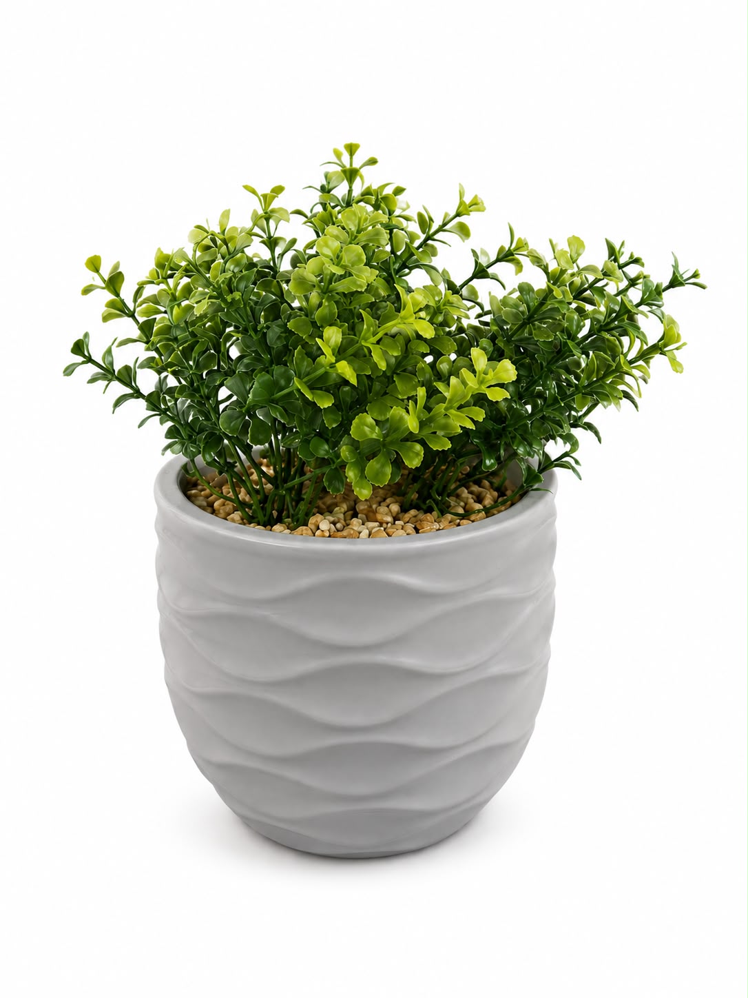 Artificial Greenery Plant in Decorative Pot (17cm)