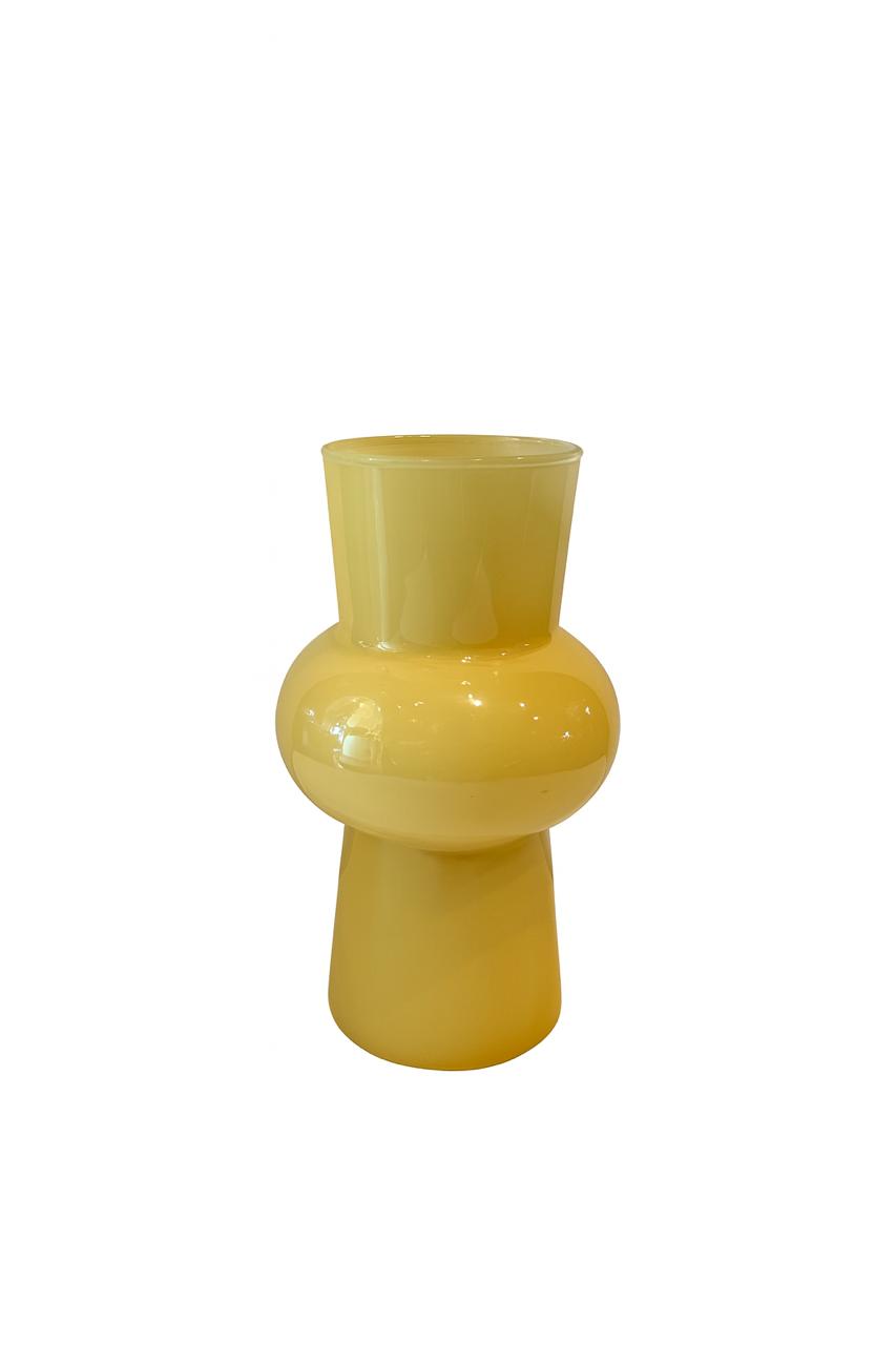 Glossy Mustard Yellow Vase
