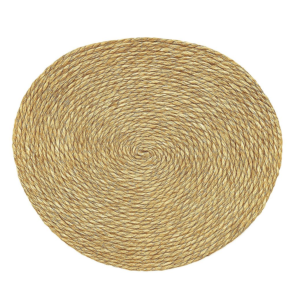 Natural Seagrass Round Placemat
