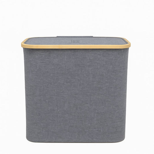 Rectangular Fabric Laundry Basket – HER Edition
