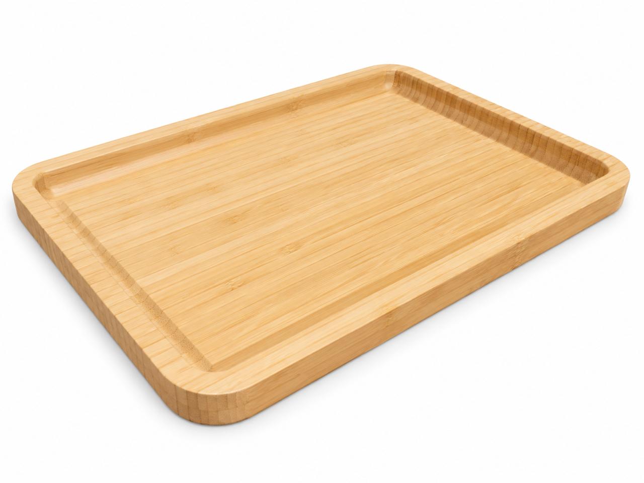 Rectangular Bamboo Serving Tray
