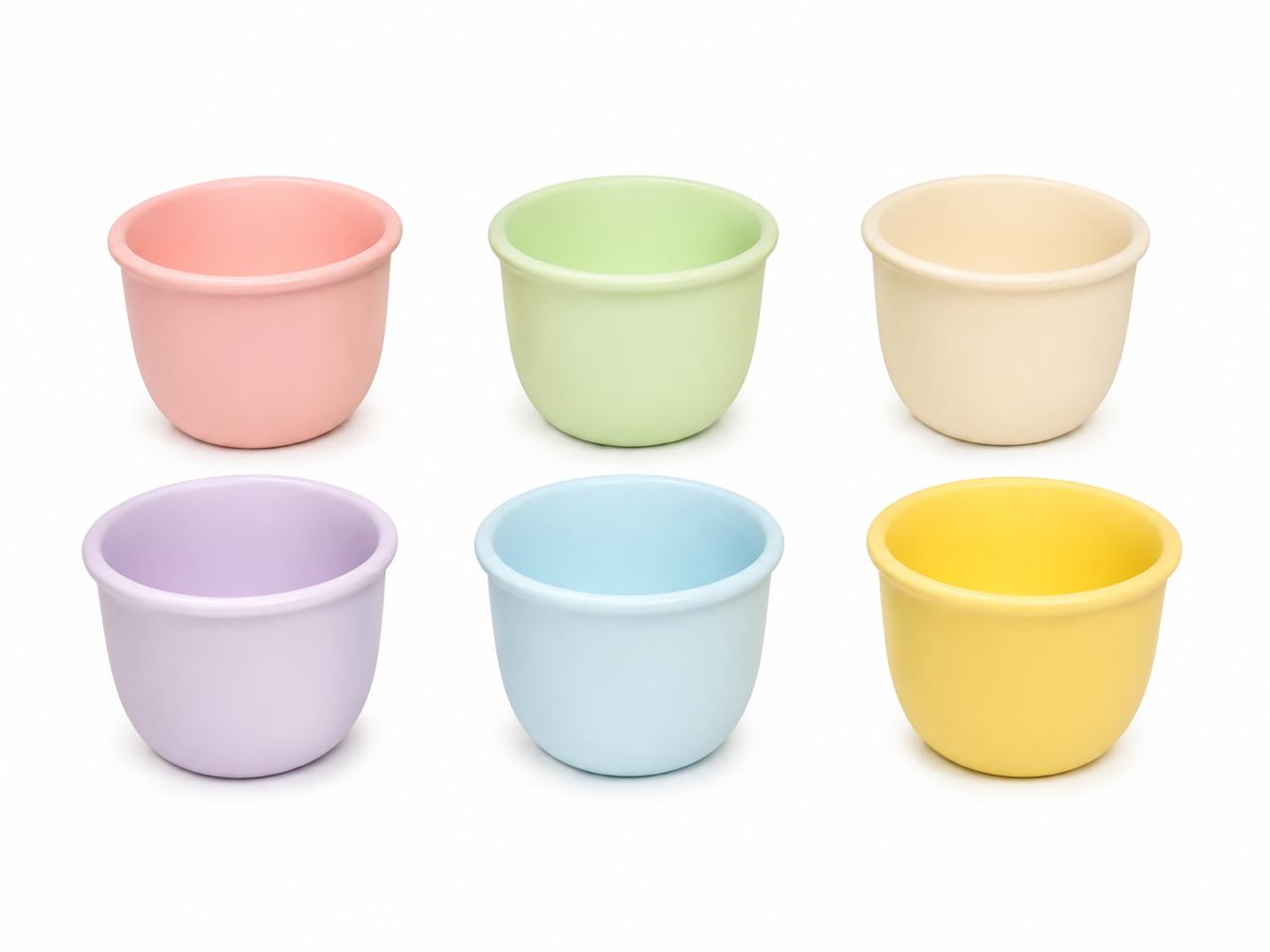 Pastel Coffee Cup Set of 6