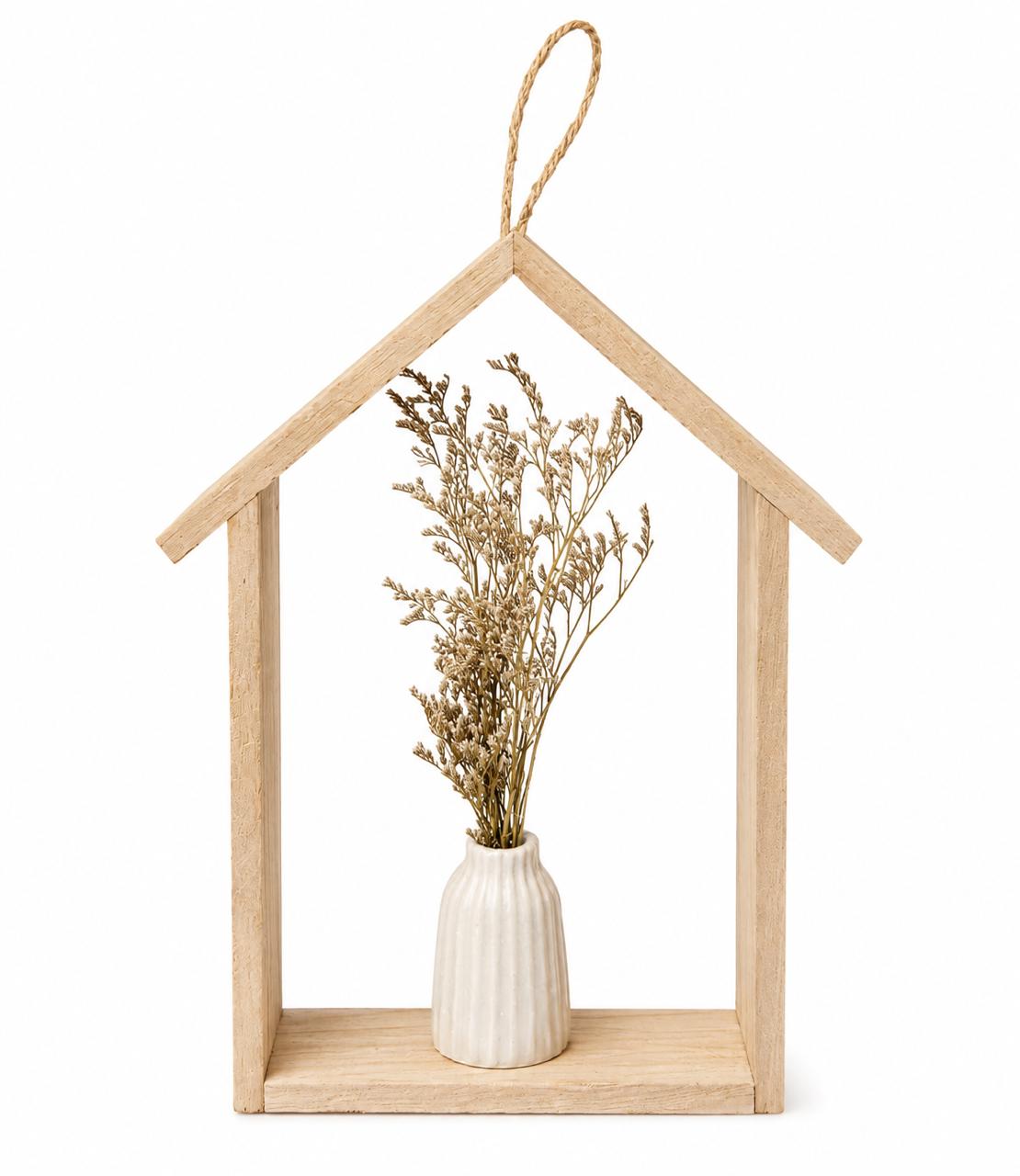 House-Shaped Decorative Shelf