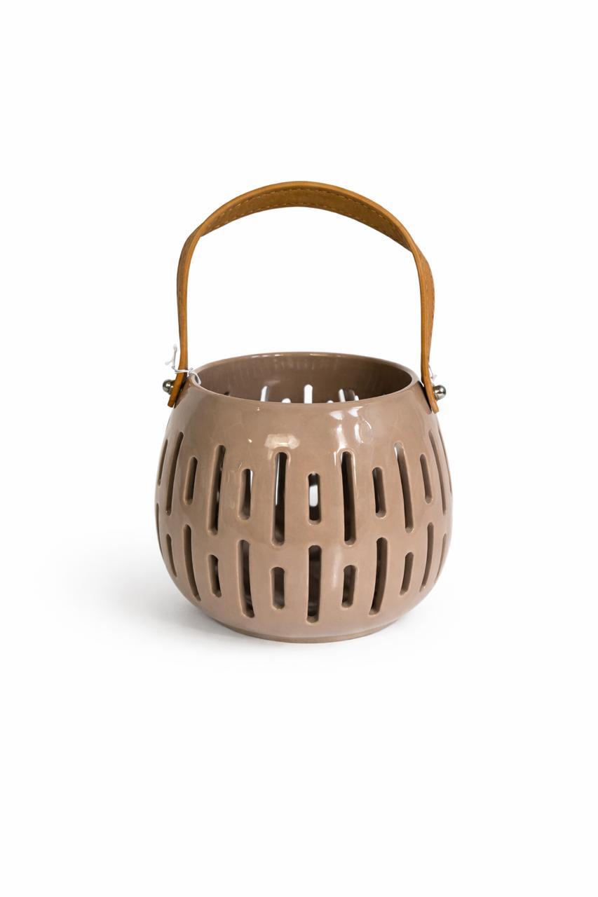 Decorative Candle Lantern with Handle
