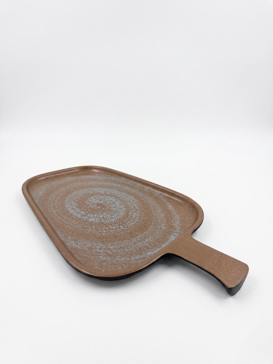 Textured Serving Board with Handle