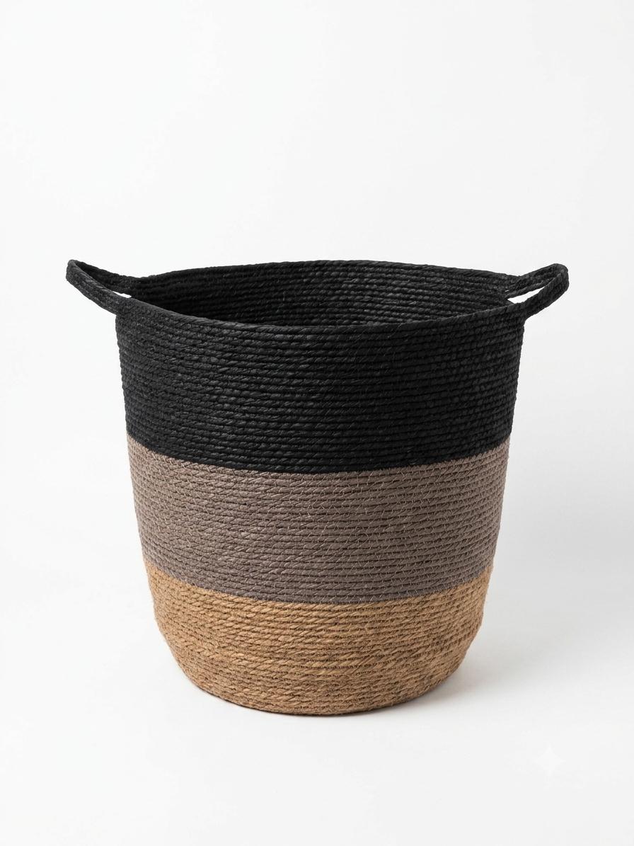 Modern Woven Organizer Basket