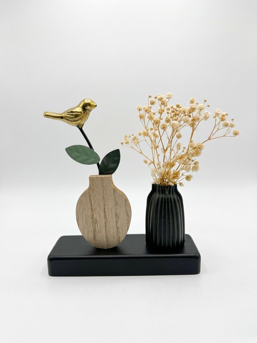 Decorative Bird Floral Set