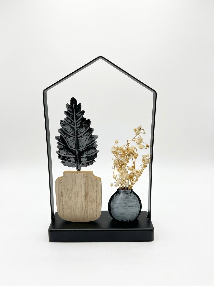 House Frame Botanical Decorative Set