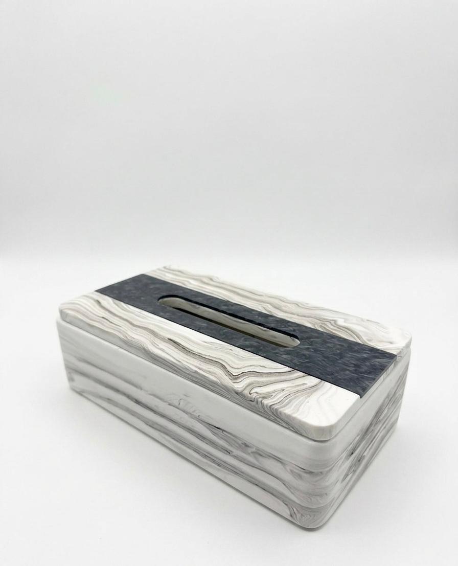 Marble Design Tissue Box