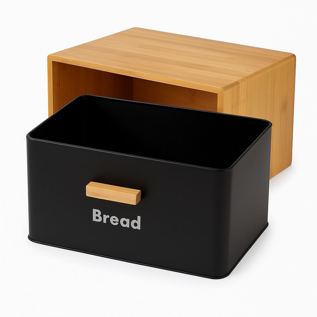 Wooden Bread Storage Box