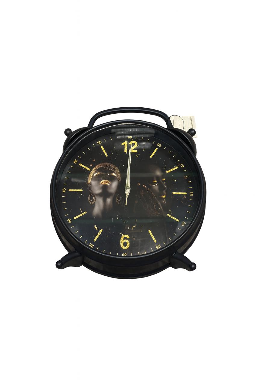 Golden Accent Wall Clock