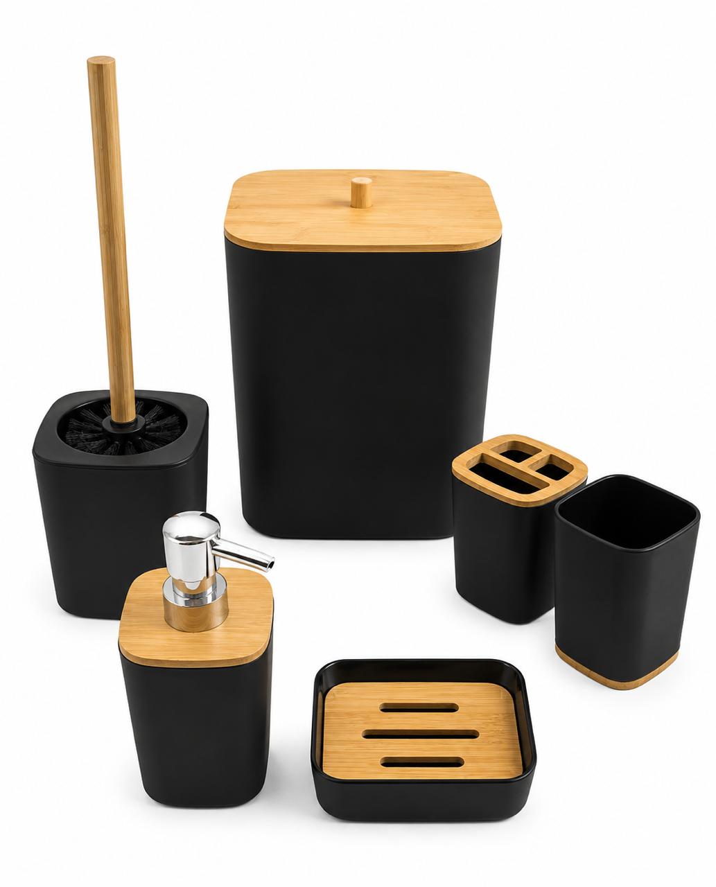 6-Piece Bathroom Accessory Set