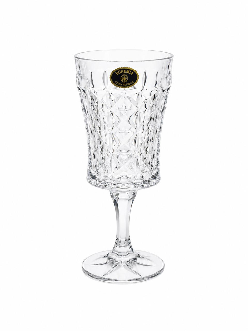 Bohemia Crystal Vintage Goblet Set of 6