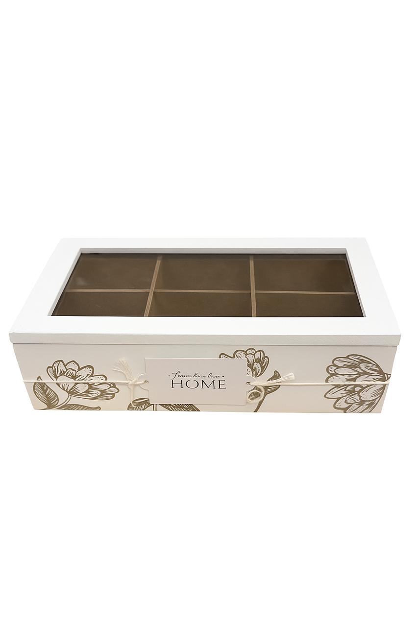 Elegant Floral Tea Storage Box – “Home” Collection