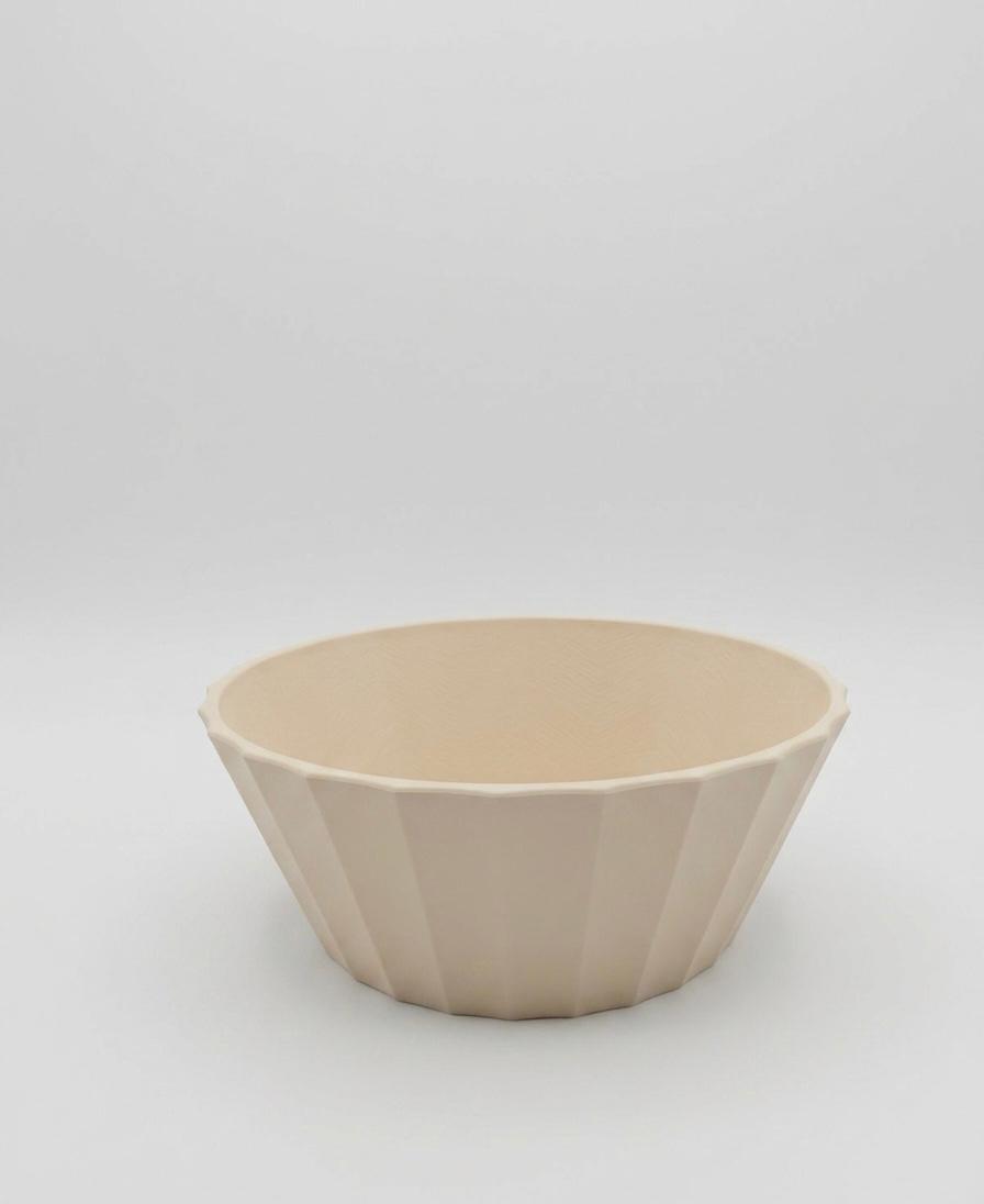 Modern Geometric Plastic Bowl (M)