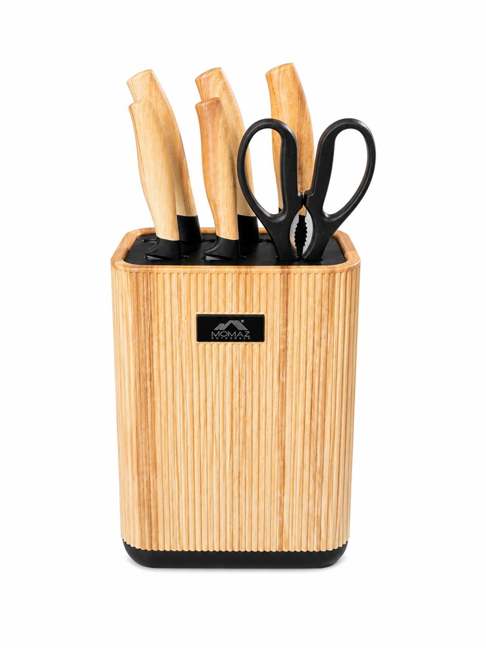 6-Piece Knife Set with Storage Block