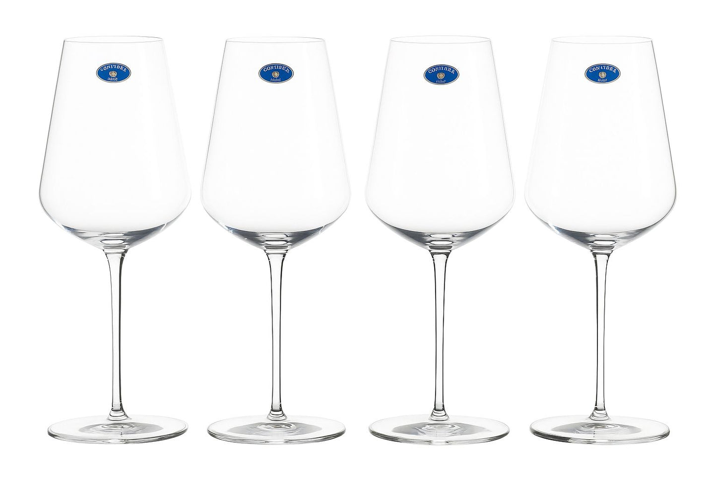 Premium Crystal Wine Glasses – Set of 6