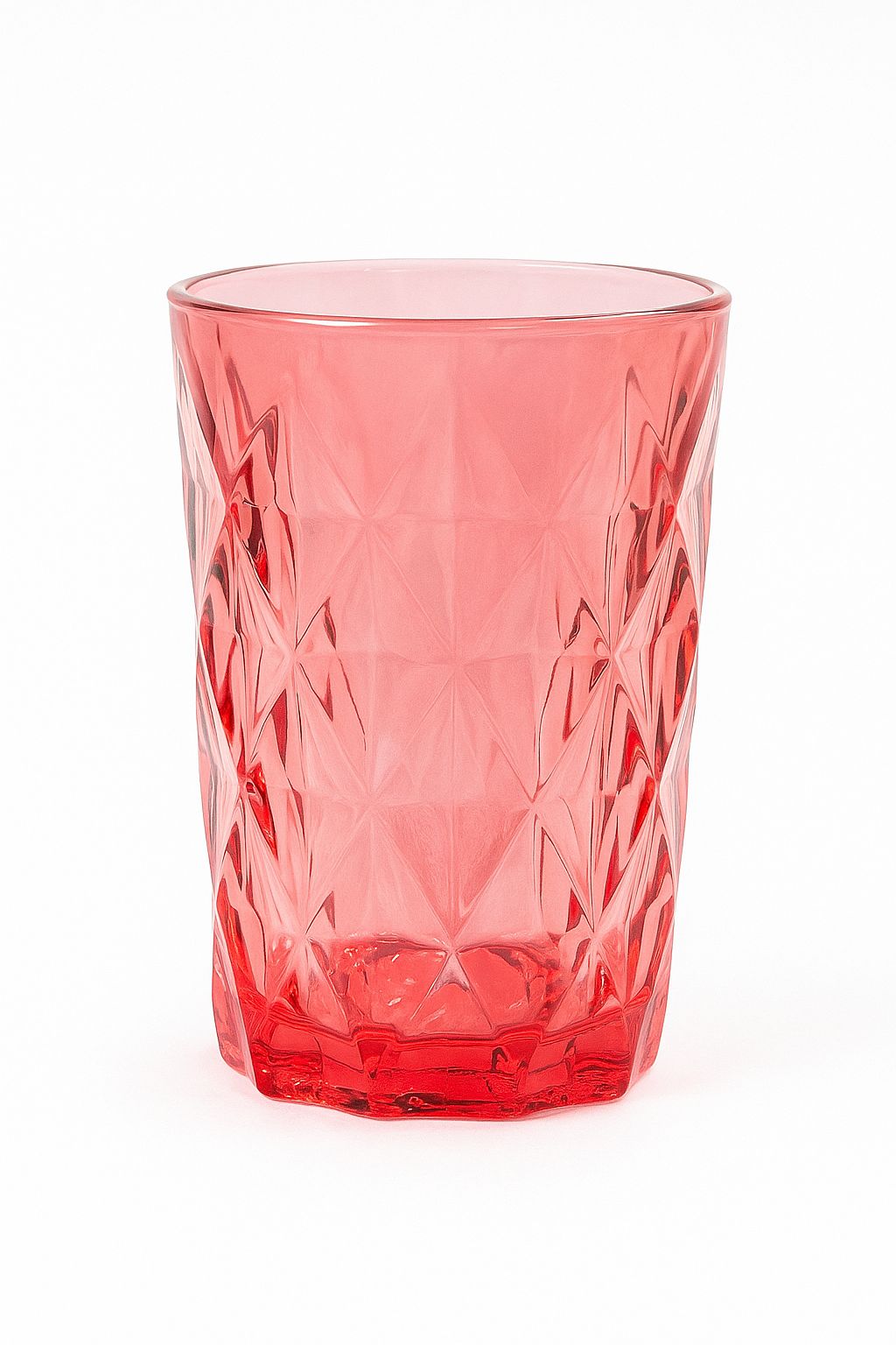 Ruby Prism Glass - Set of 6
