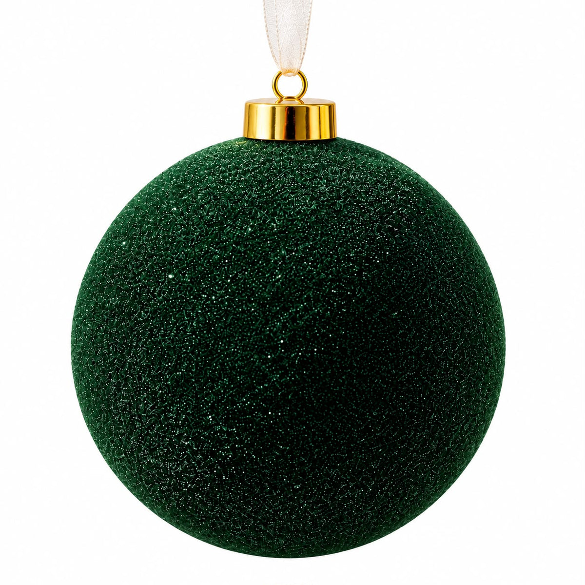 Green Glitter Ornament