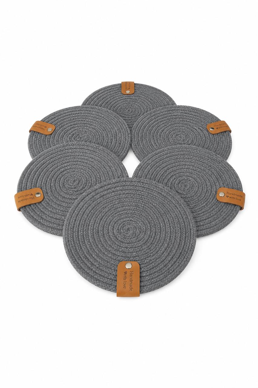 Woven Coaster Set (6pcs)