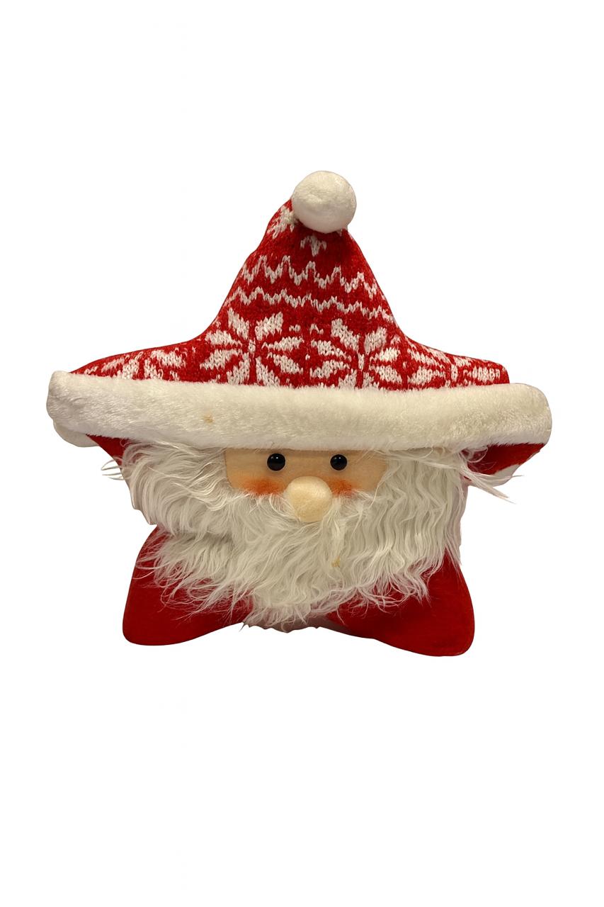 Santa Star Cushion Decoration