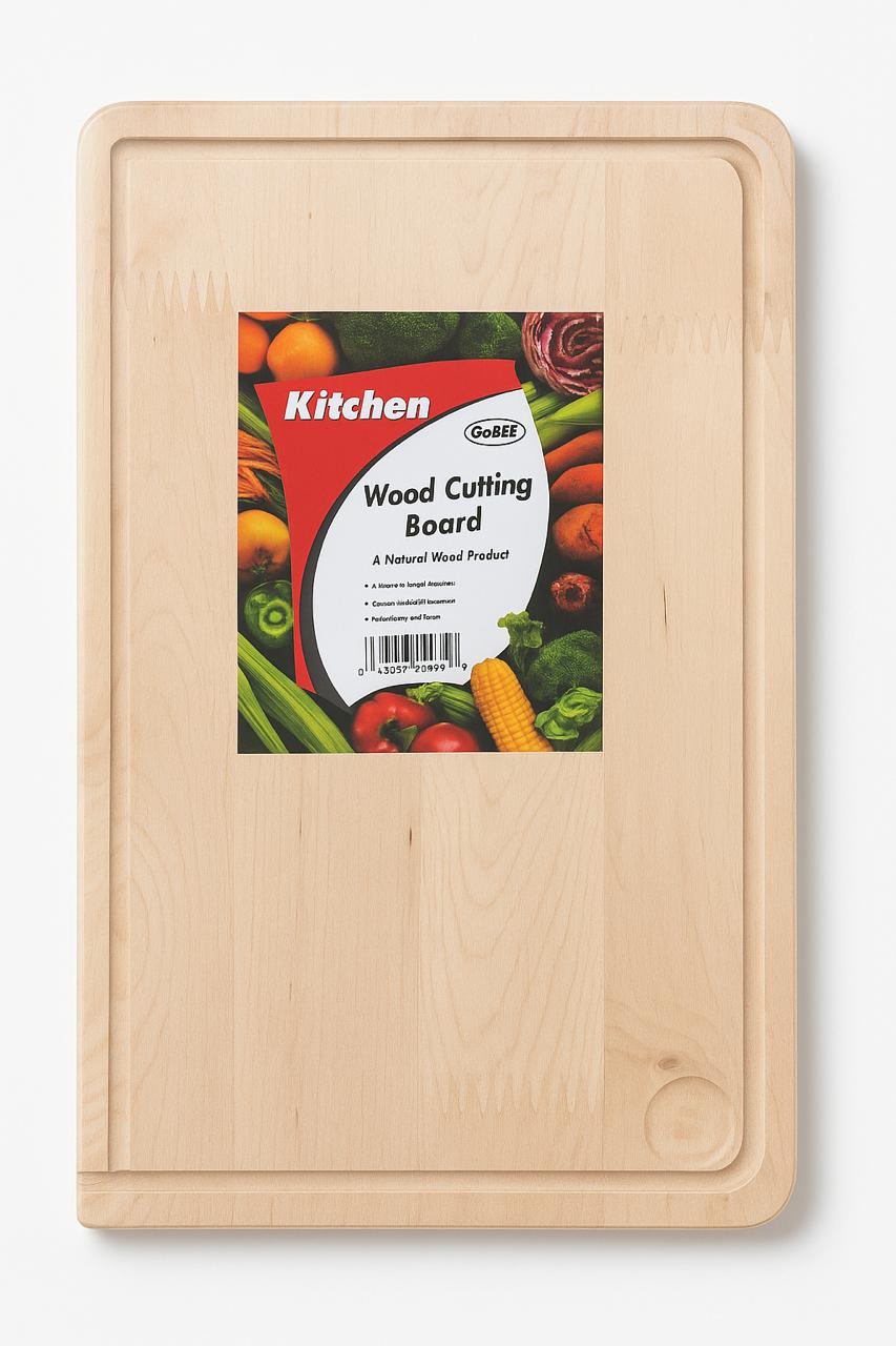 Natural Wood Cutting Board – Everyday Kitchen Classic