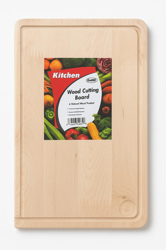 Natural Wood Cutting Board – Everyday Kitchen Classic