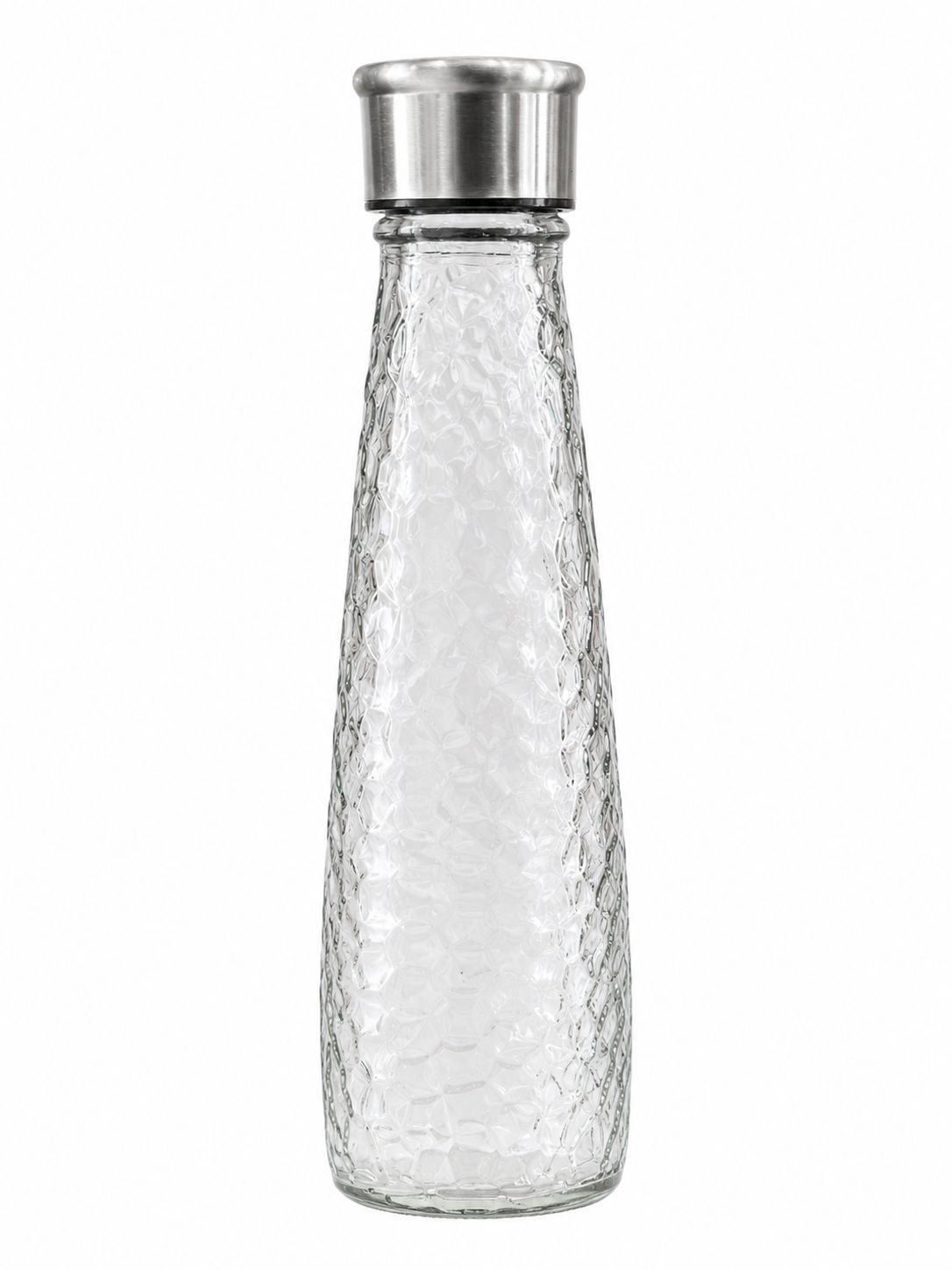 Textured Glass Water Bottle 750ML