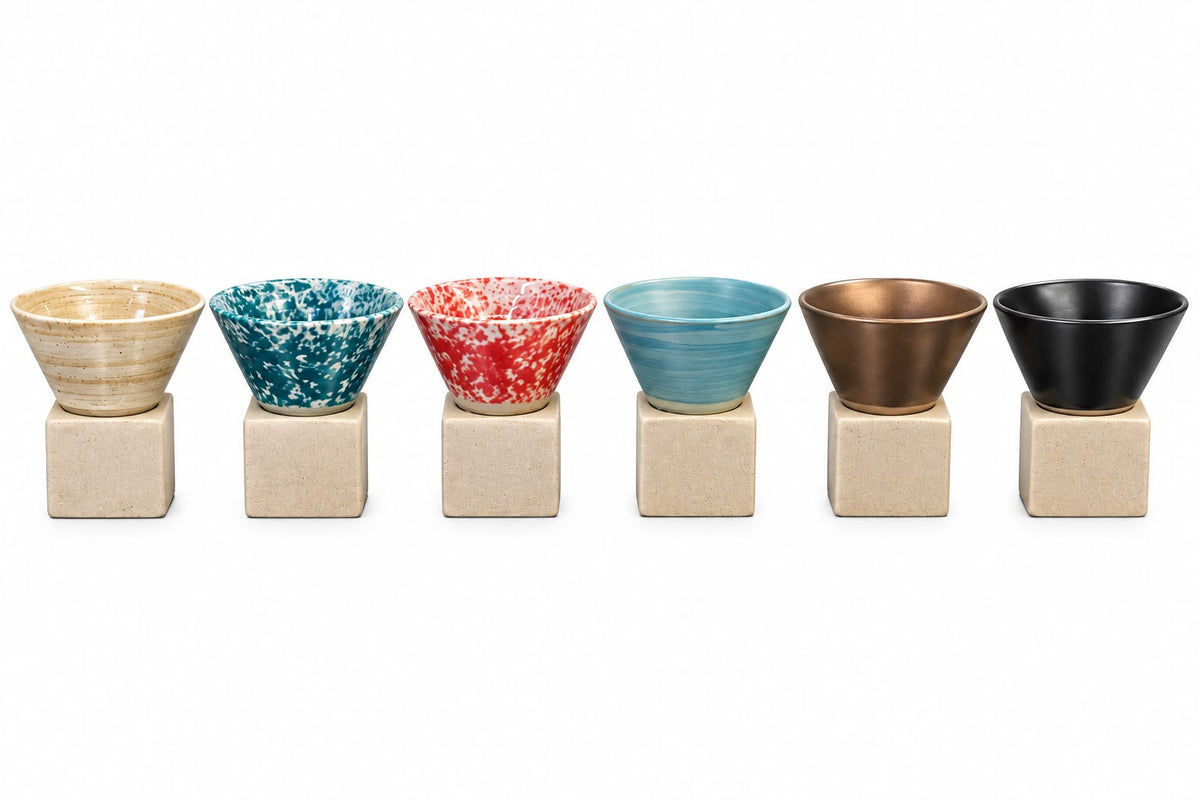 Painted Espresso Cups