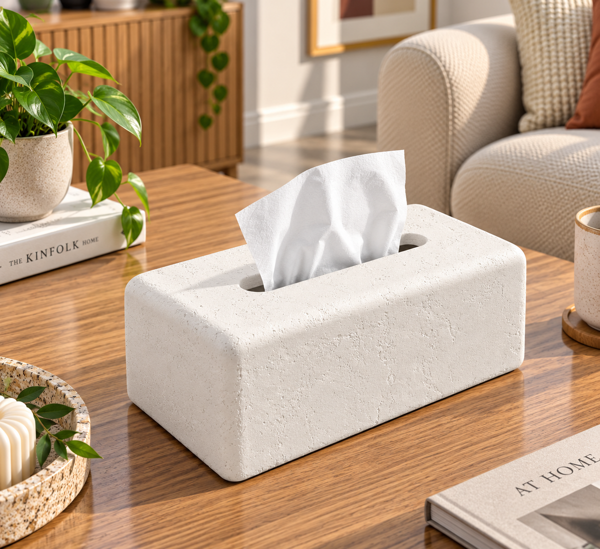 Minimalist Tissue Box Cover