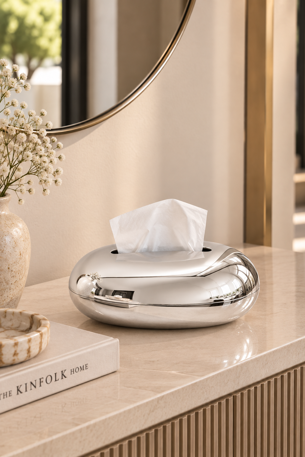 Oval Tissue Box Cover