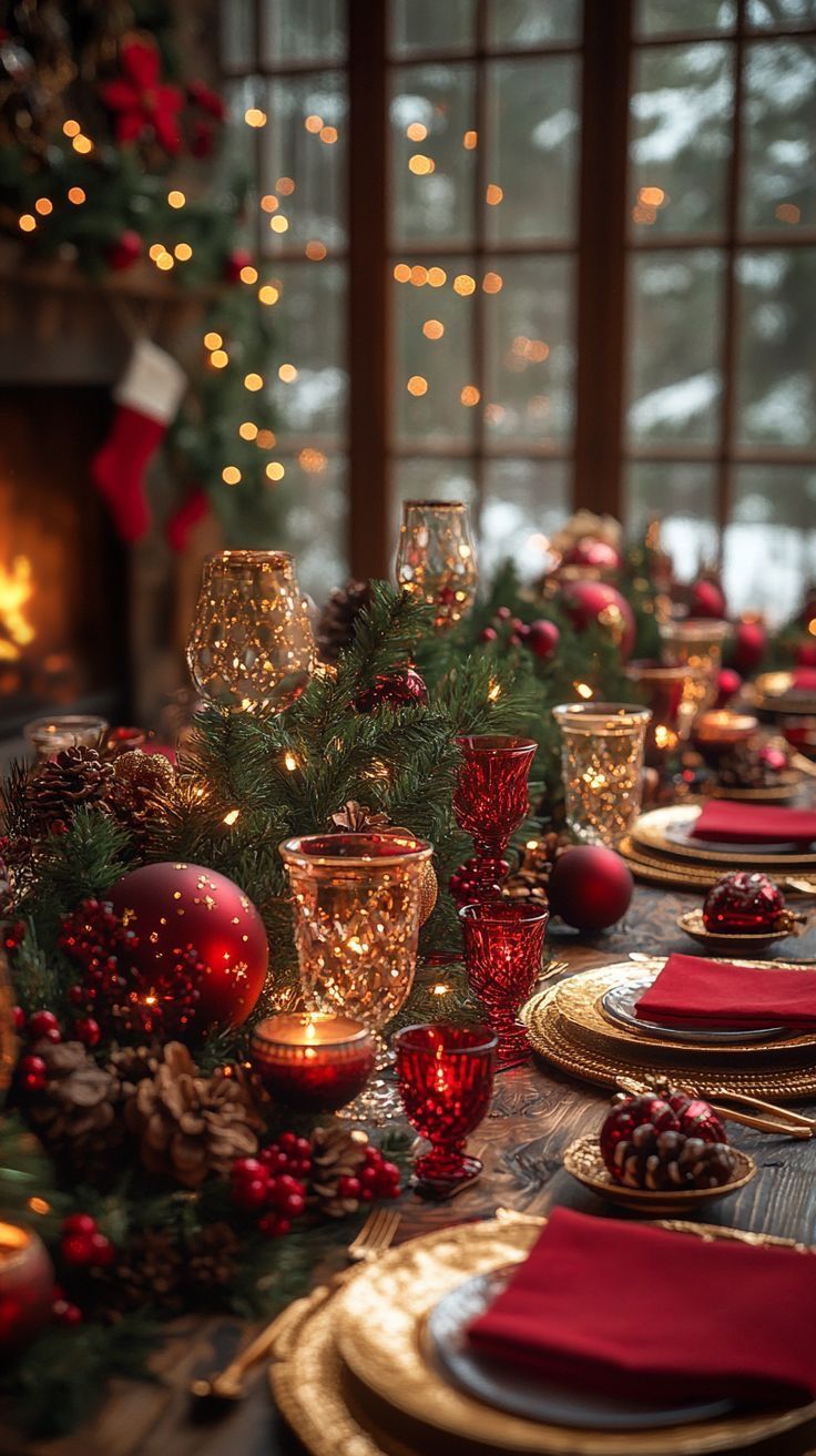 Christmas Dinning and Serving