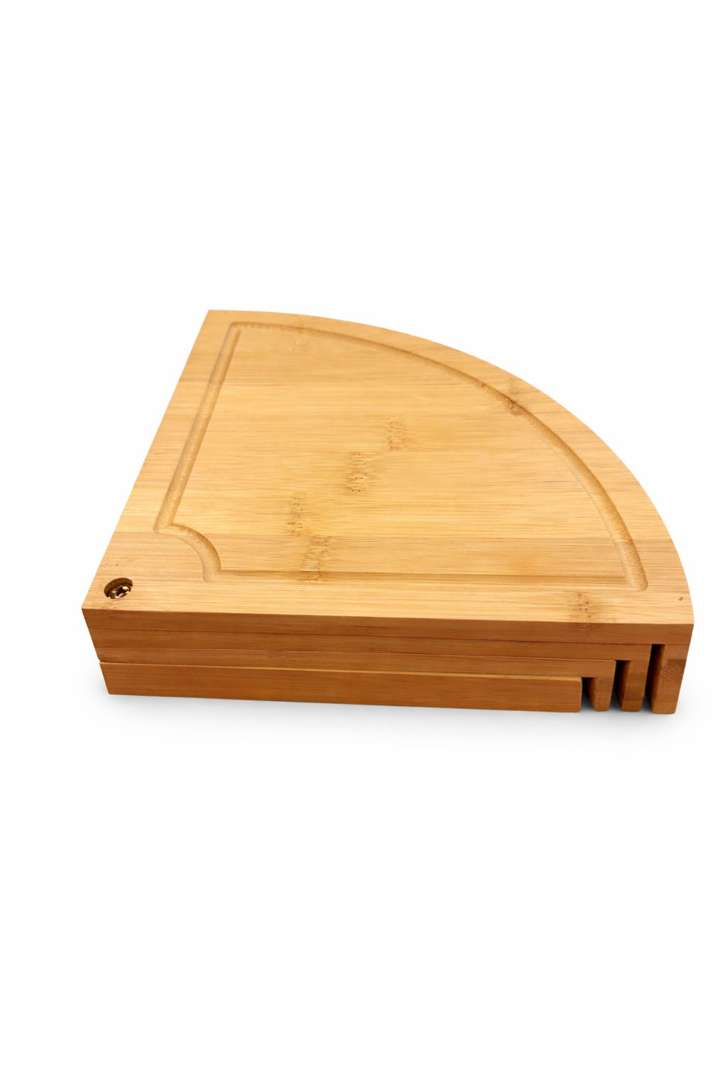 Rotating Cheese & Charcuterie Board with Hidden Knife Compartment